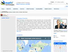 Tablet Screenshot of maplinworld.com
